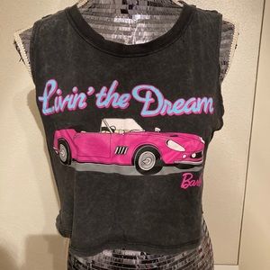 Vintage Barbie Crop Top